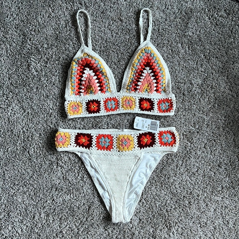 Forever 21 Crochet Bikini Set